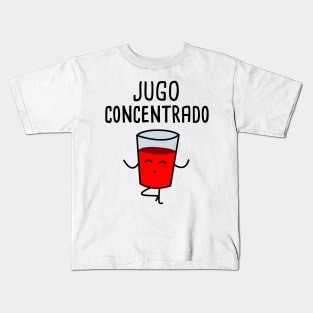 Jugo Concentrado Spanish Pun Kids T-Shirt